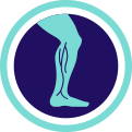 Icon of a leg.